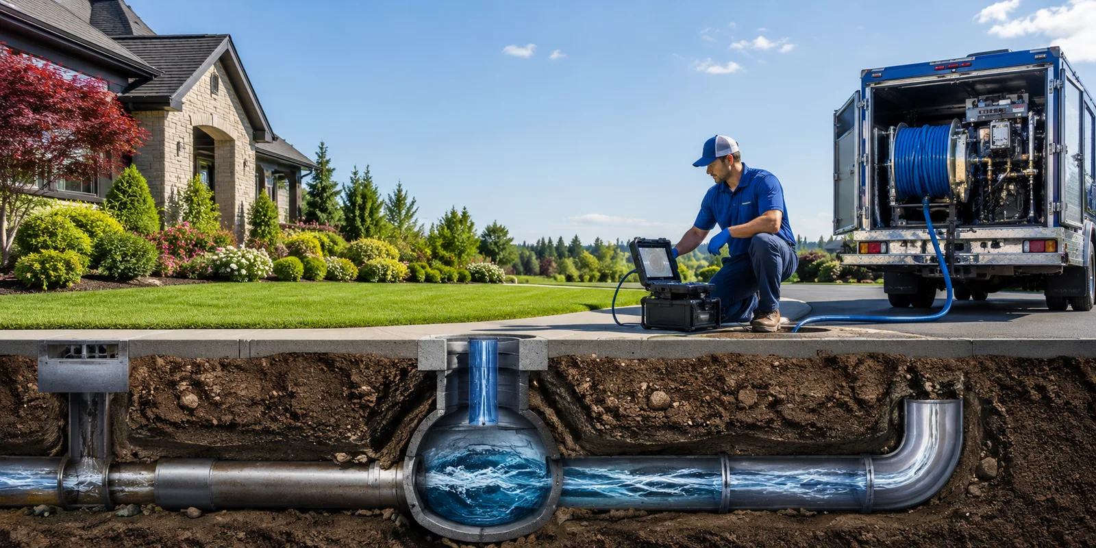 Drainage restoration information for Barnesville, OH